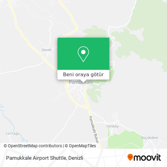 Pamukkale Airport Shuttle harita