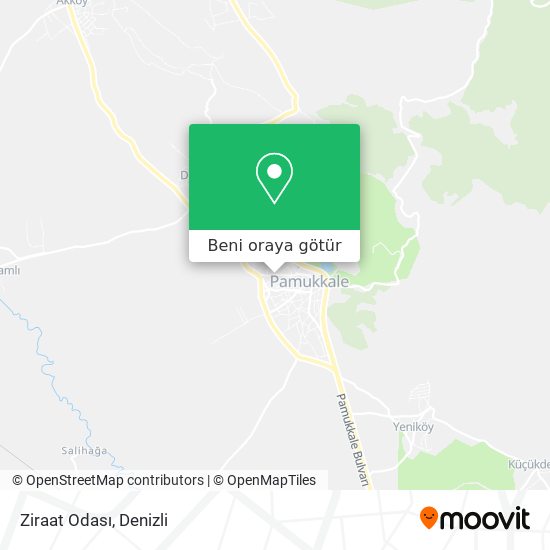 Ziraat Odası harita