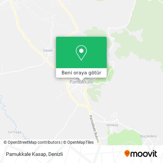 Pamukkale Kasap harita