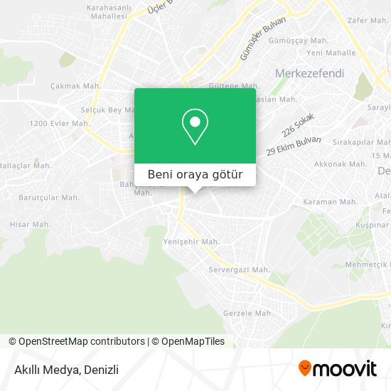 Akıllı Medya harita