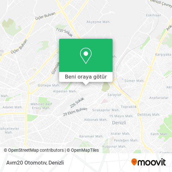 Avm20 Otomotıv harita