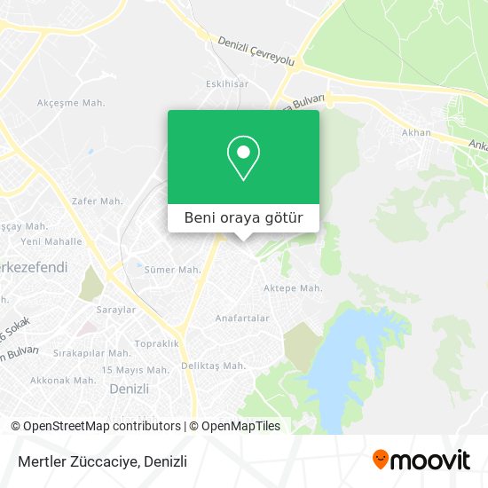 Mertler Züccaciye harita