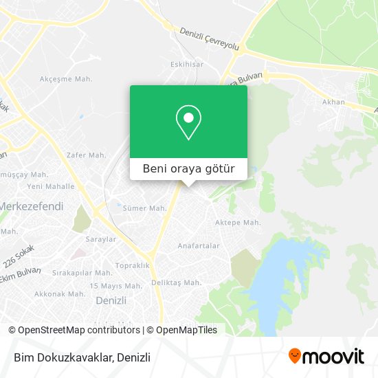 Bim Dokuzkavaklar harita