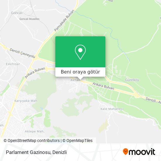 Parlament Gazinosu harita