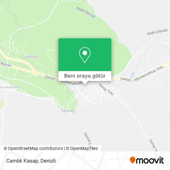 Camlık Kasap harita