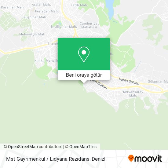 Mst Gayrimenkul / Lidyana Rezidans harita