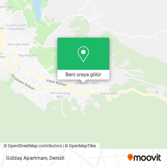 Güldaş Apartmanı harita