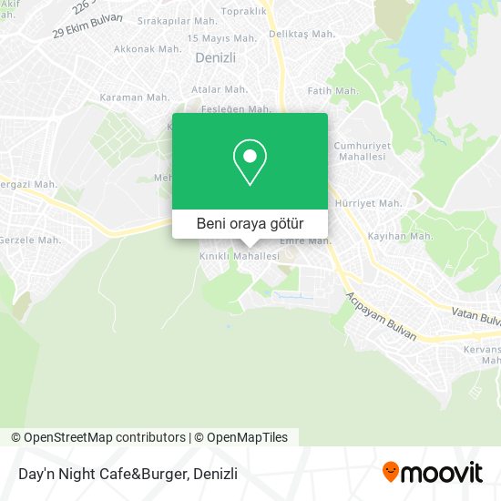 Day'n Night Cafe&Burger harita
