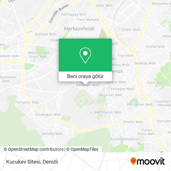 Kucukev Sitesi harita