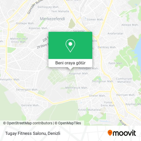 Tugay Fitness Salonu harita