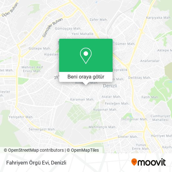 Fahriyem Örgü Evi harita