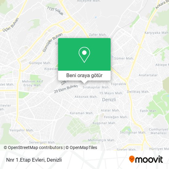 Nnr 1.Etap Evleri harita
