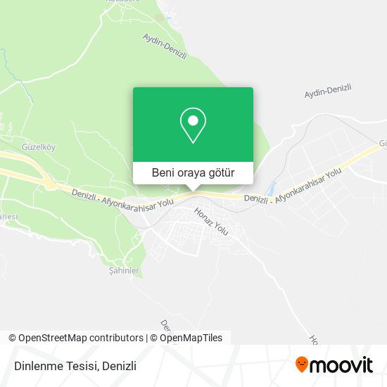 Dinlenme Tesisi harita