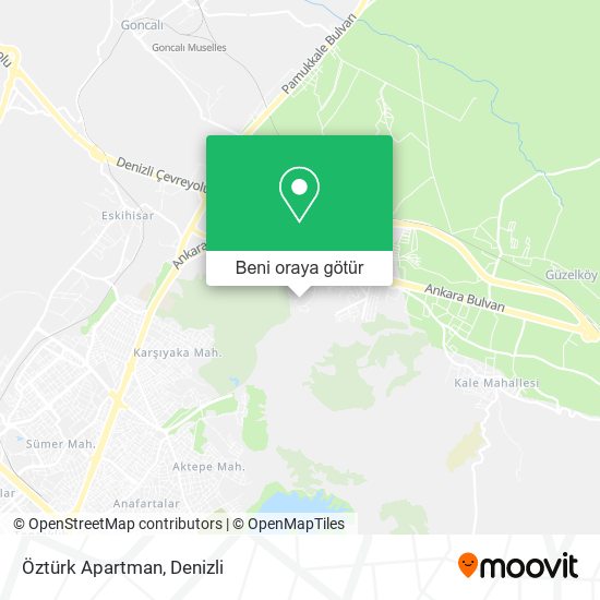 Öztürk Apartman harita