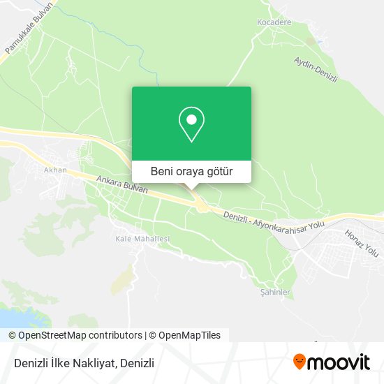Denizli İlke Nakliyat harita