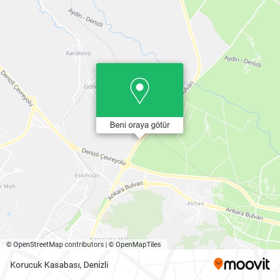 Korucuk Kasabası harita