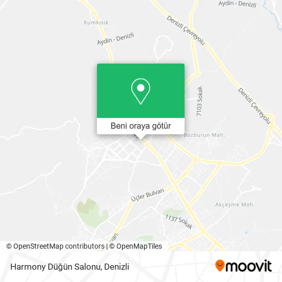 Harmony Düğün Salonu harita