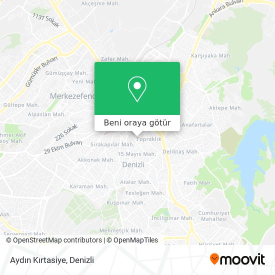 Aydın Kırtasiye harita