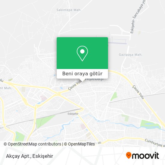 Akçay Apt. harita