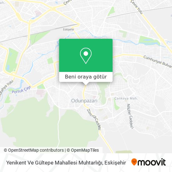 Yenikent Ve Gültepe Mahallesi Muhtarlığı harita