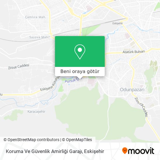 Koruma Ve Güvenlik Amirliği Garajı harita