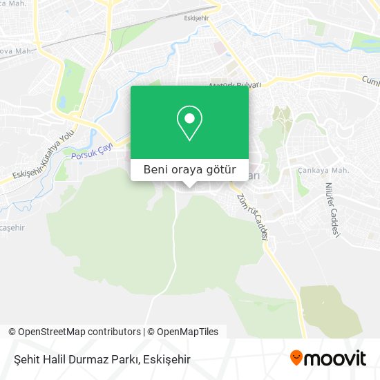 Şehit Halil Durmaz Parkı harita