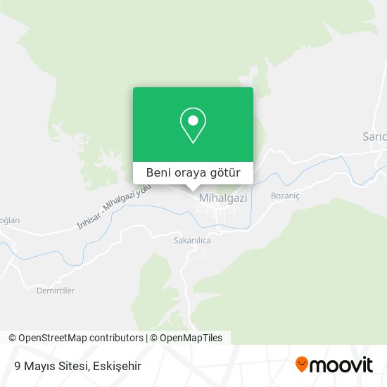 9 Mayıs Sitesi harita