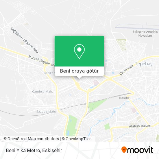 Beni Yıka Metro harita