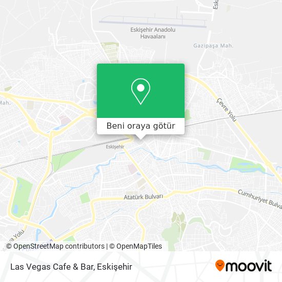 Las Vegas Cafe & Bar harita