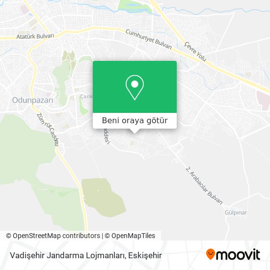 Vadişehir Jandarma Lojmanları harita