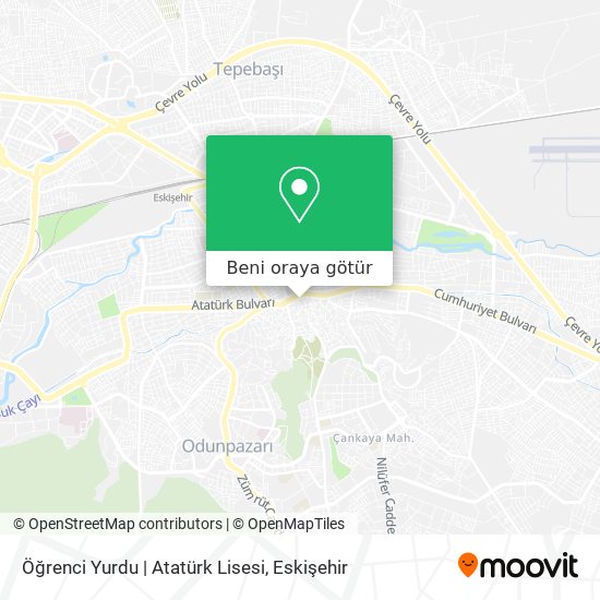 Öğrenci Yurdu | Atatürk Lisesi harita