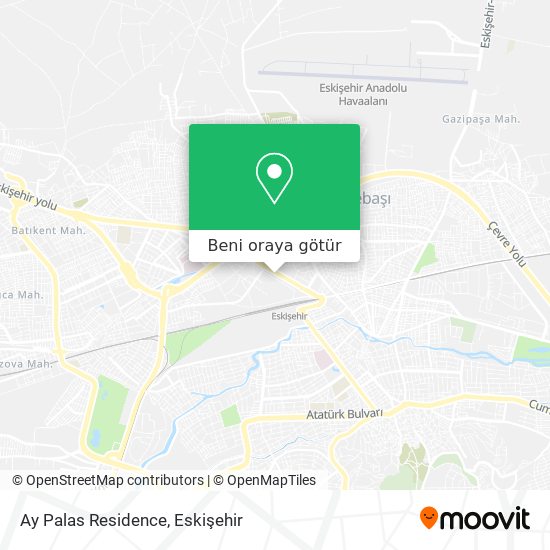 Ay Palas Residence harita