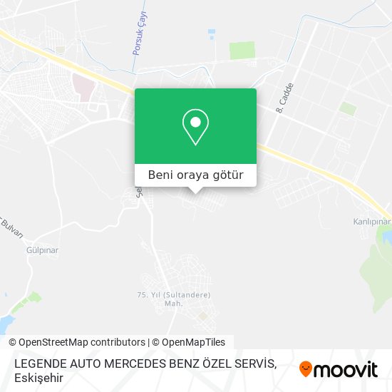 LEGENDE AUTO MERCEDES BENZ ÖZEL SERVİS harita