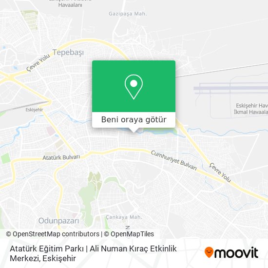 Atatürk Eğitim Parkı | Ali Numan Kıraç Etkinlik Merkezi harita