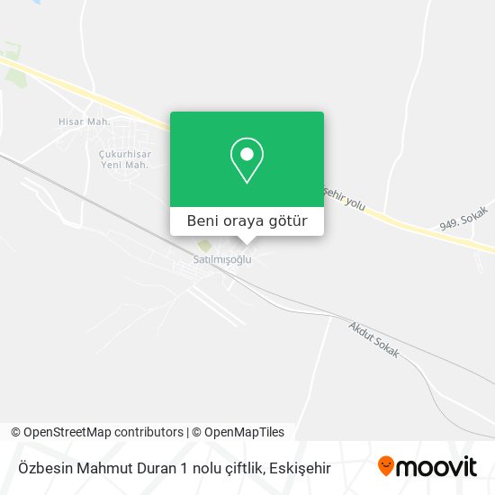 Özbesin Mahmut Duran 1 nolu çiftlik harita