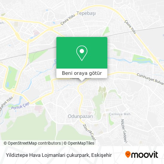 Yildiztepe Hava Lojmanlari çukurpark harita