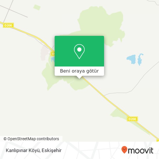 Kanlıpınar Köyü harita