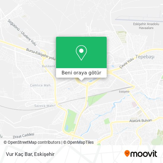 Vur Kaç Bar harita