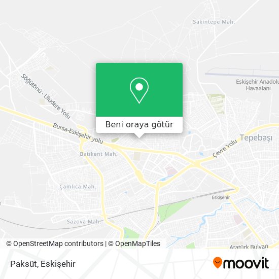 Paksüt harita