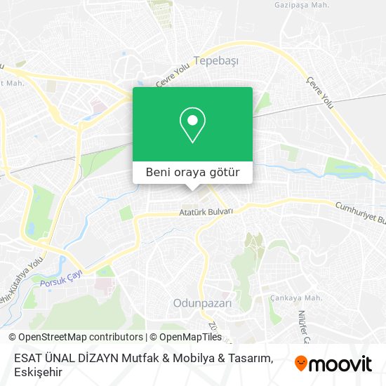 ESAT ÜNAL DİZAYN Mutfak & Mobilya & Tasarım harita