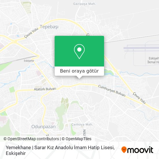 Yemekhane | Sarar Kız Anadolu İmam Hatip Lisesi harita