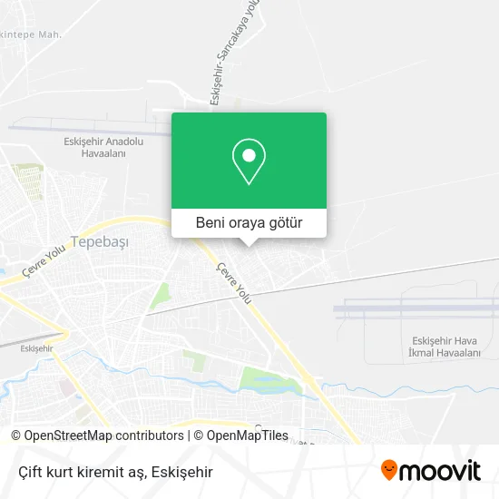 Çift kurt kiremit aş harita