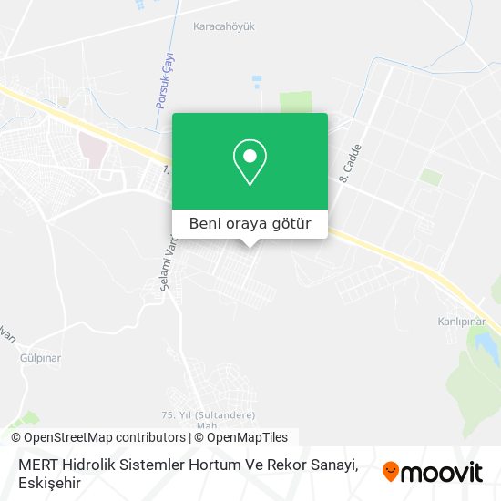 MERT Hidrolik Sistemler Hortum Ve Rekor Sanayi harita