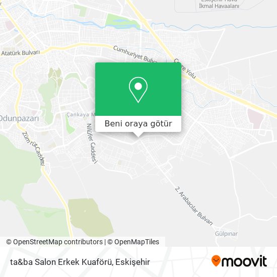 ta&ba Salon Erkek Kuaförü harita