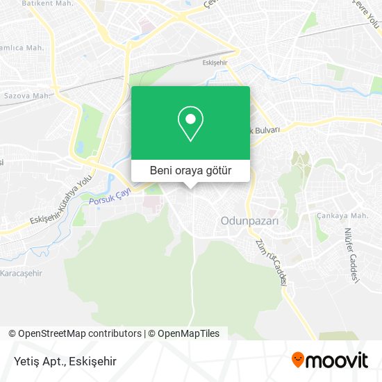 Yetiş Apt. harita
