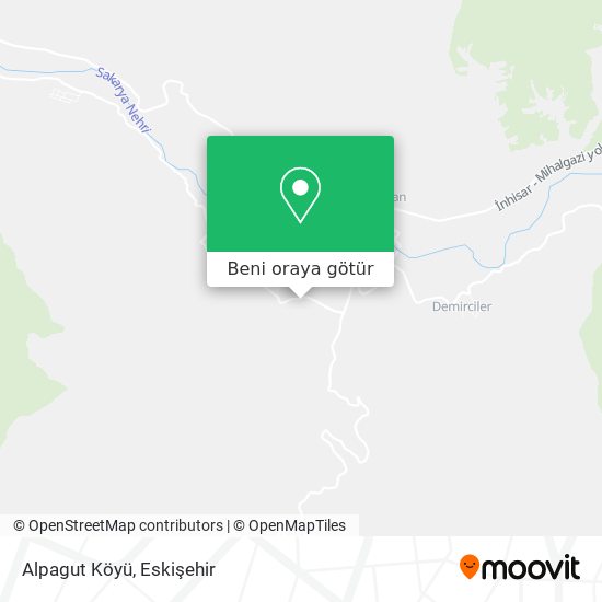 Alpagut Köyü harita