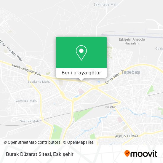 Burak Düzarat Sitesi harita