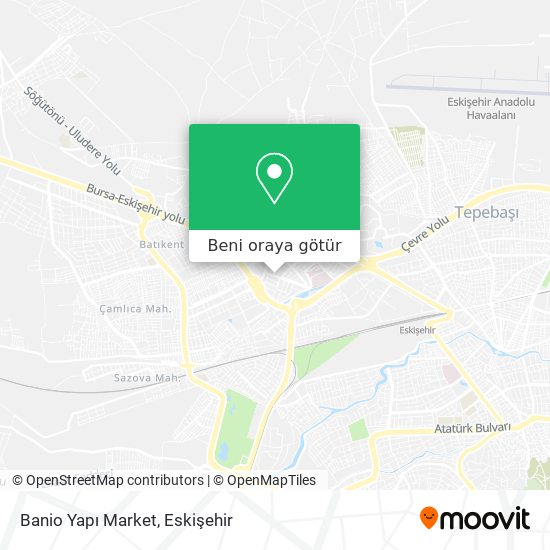 Banio Yapı Market harita