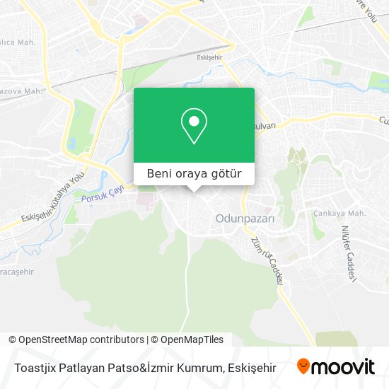 Toastjix Patlayan Patso&İzmir Kumrum harita