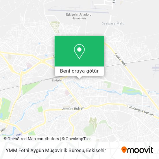 YMM Fethi Aygün Müşavirlik Bürosu harita